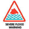 severe flood warning
