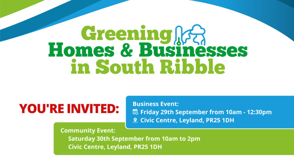 Greening Homes & Businesses in South Ribble Event