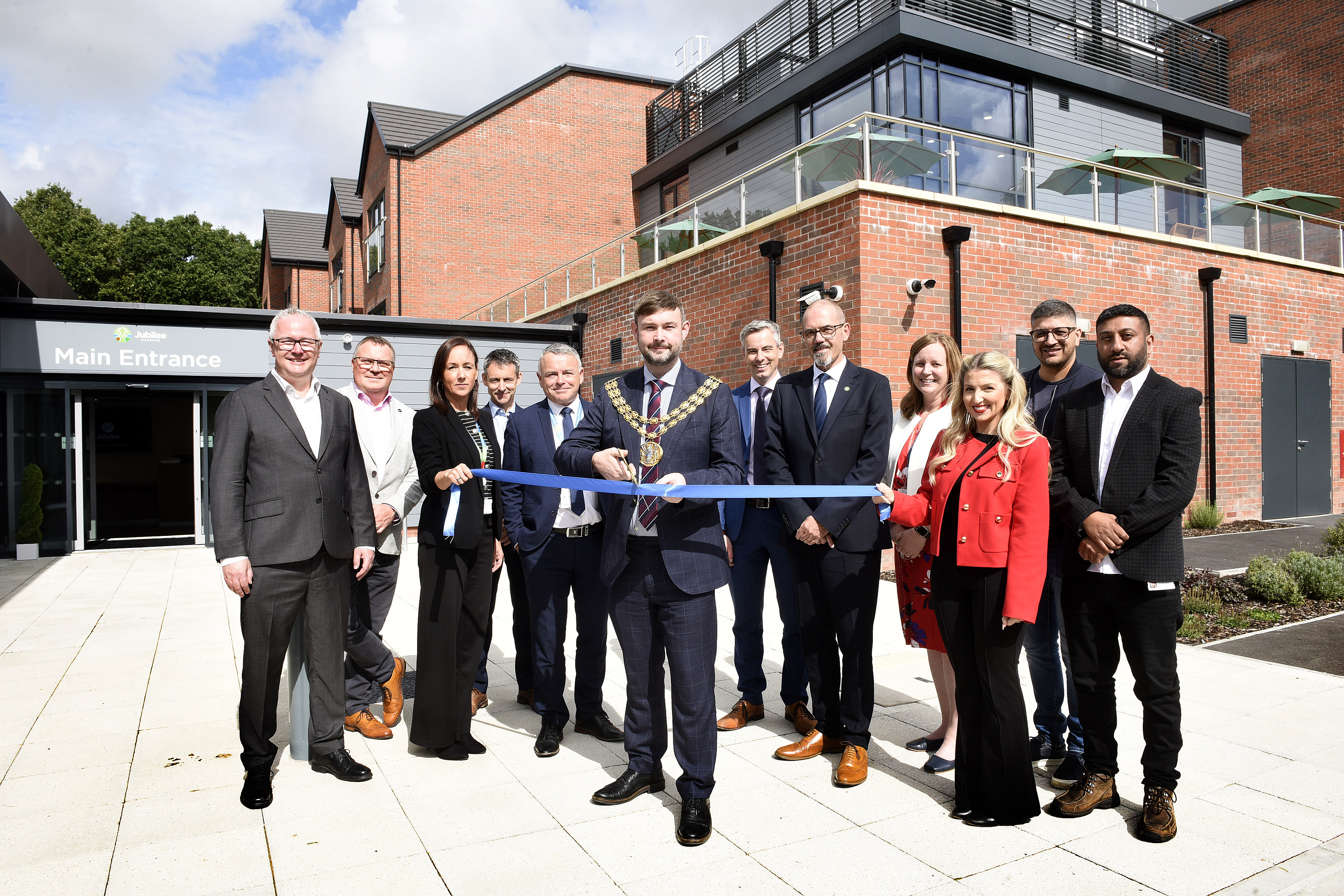 Ribbon cutting ceremony