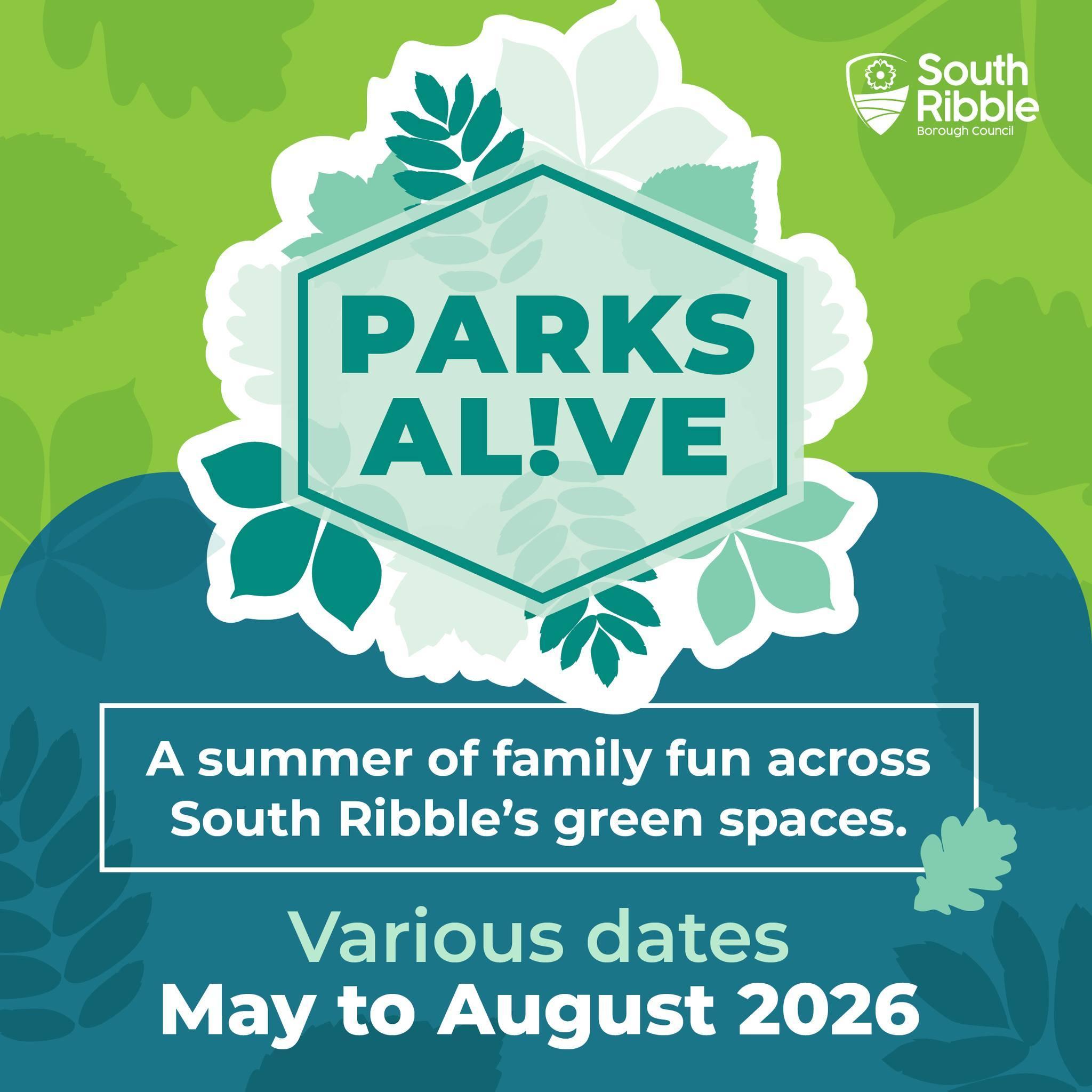 Parks Alive - a summer of family fun across South Ribble's green spaces