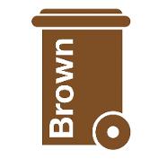 Brown bin